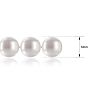 18 inch 6mm A Pearl Necklace With Sterling Silver Clasp
 Image-3
