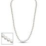 24 inch 6mm AA+ Pearl Necklace With 14K Yellow Gold Clasp
 Image-1