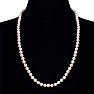 24 inch 6mm AA+ Pearl Necklace With 14K Yellow Gold Clasp
 Image-6
