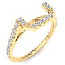 1/4 Carat Diamond Band In 14 Karat Yellow Gold Image-2