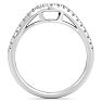 1/5 Carat Diamond Wedding Band In 14 Karat White Gold Image-4