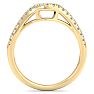 1/5 Carat Diamond Wedding Band In 14 Karat Yellow Gold Image-4