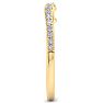 1/5 Carat Diamond Wedding Band In 14 Karat Yellow Gold Image-5