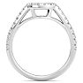 1/4 Carat Diamond Wedding Band In 14 Karat White Gold Image-4