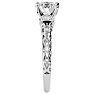 1 3/4 Carat Vintage Diamond Engagement Ring In 14 Karat White Gold Image-4