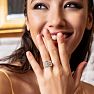 1/2 Carat Diamond Cocktail Ring In Yellow Gold Over Sterling Silver. Fabulous Style, Fiery Diamonds! Image-8