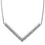 1 Carat Natural Rose Cut Diamond Necklace, Earrings and Bracelet Set. Matching Jewelry Is Wonderful! Image-2
