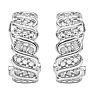1 Carat Natural Rose Cut Diamond Necklace, Earrings and Bracelet Set. Matching Jewelry Is Wonderful! Image-5