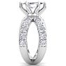 3 1/5 Carat Marquise Diamond Engagement Ring In 14K White Gold Image-3