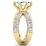 3 1/5 Carat Marquise Diamond Engagement Ring In 14K Yellow Gold Image-3