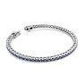 5 1/4 Carat Mystic Topaz Tennis Bracelet In 14 Karat White Gold, 7 Inches Image-3