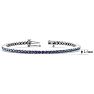 6 3/4 Carat Mystic Topaz Tennis Bracelet In 14 Karat White Gold, 9 Inches Image-5