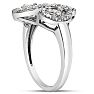 BLOWOUT! 1/2 Carat Natural Raw Rose Cut Diamond Cocktail Ring. Totally Noticeable Ring. Crazy Low Price! Image-2