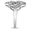 BLOWOUT! 1/2 Carat Natural Raw Rose Cut Diamond Cocktail Ring. Totally Noticeable Ring. Crazy Low Price! Image-4