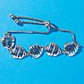 Diamond Accent Fish Adjustable Bolo Bracelet In Platinum Overlay, 7-10 Inches Image-5