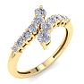 Stunning 1/2ct Journey Diamond Band in 14K Yellow Gold Image-2