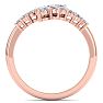 Stunning 1/2ct Journey Diamond Band in 14K Rose Gold Image-3