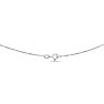 Garnet Necklace: Garnet Jewelry: 1 1/2 Carat Garnet Necklace In Sterling Silver, 8MM Image-4