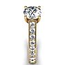1 1/2 Carat Classic Engagement Ring With 1 Carat Center Diamond In 14K Yellow Gold Image-3