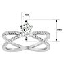 3/4 Carat Marquise Shape Lab Grown Diamond Engagement Ring In 14 Karat White Gold Image-5