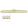 3 Carat Bezel Diamond Bracelet In 14K Yellow Gold, 7 Inches Image-1
