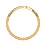 1/8 Carat Lab Grown Diamond Wedding Band In 14 Karat Yellow Gold Image-3