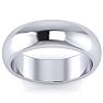 SuperJeweler Is #1 For Thumb Rings. Popular 14K White Gold 6MM Unisex Thumb Ring In Sizes 6 to 13 Image-1