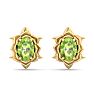 Peridot Earrings: 2 Carat Peridot Earrings Image-2
