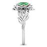 Emerald Ring: 3/4 Carat Emerald Ring Image-4
