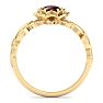 Garnet Ring: 1 Carat Garnet Ring Image-3