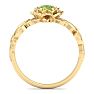 Peridot Ring: 1 Carat Peridot Ring Image-3