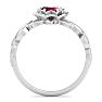 Ruby Ring: 1 Carat Ruby Ring Image-3