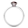 Garnet Ring: 1 Carat Garnet Ring Image-3