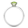 Peridot Ring: 1 Carat Peridot Ring Image-3