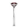 Garnet Ring: 1 Carat Garnet Ring Image-4