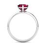 Ruby Ring: 1 Carat Ruby Ring Image-3