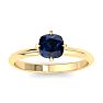 Sapphire Ring: 1 Carat Sapphire Ring Image-1