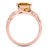 Citrine Ring: 1 1/2 Carat Citrine Ring Image-3