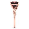 Garnet Ring: 1 1/2 Carat Garnet Ring Image-4