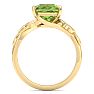 Peridot Ring: 1 1/2 Carat Peridot Ring Image-3