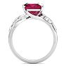 Ruby Ring: 1 1/2 Carat Ruby Ring Image-3