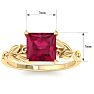 Ruby Ring: 1 1/2 Carat Ruby Ring Image-5