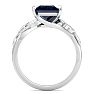 Sapphire Ring: 1 1/2 Carat Sapphire Ring Image-3