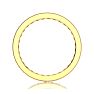 1 3/4 Carat Round Diamond Milgrain Eternity Ring In 14 Karat Yellow Gold, Ring Size 4 Image-3