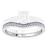 1/5 Carat Diamond Band 14K White Gold Image-1