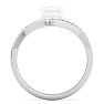 1/5 Carat Diamond Band 14K White Gold Image-3