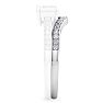 1/5 Carat Diamond Band 14K White Gold Image-4