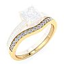 1/5 Carat Diamond Band 14K Yellow Gold Image-2