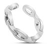 Sterling Silver Chain Ear Cuff Image-4