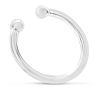 Sterling Silver Barbel Ear Cuff Image-4